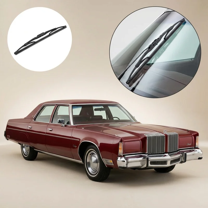 Passenger Side Wiper Blade for Chrysler New Yorker (1970 - 1996) - 1